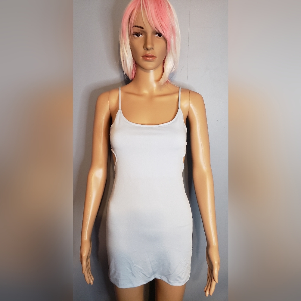 Light Blue Slip Dress S